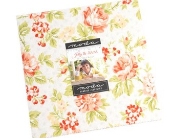 Jelly Jam Layer Cake by Fig Tree & Co. for Moda Fabrics, 10" squares, florals, 20490LC