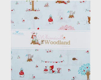 Whimsical Woodland Layer Cake by Tasha Noel for Riley Blake Designs, 10-17640-42
