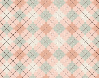 Bookish - Argyle Jumper by Sharon Holland for Art Gallery Fabrics, 1/2 yd, Plaids, BKS-63511