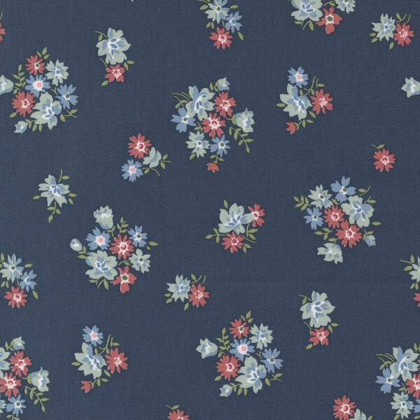 Sunnyside - Fresh Cuts Navy by Camille Roskelley for Moda Fabrics, 1/2 yard, 55288 13