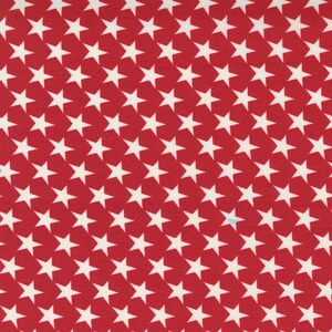 Belle Isle - Nantucket Stars Red by Minick & Simpson for Moda Fabrics, stars, 1/2 yd, 14922 12