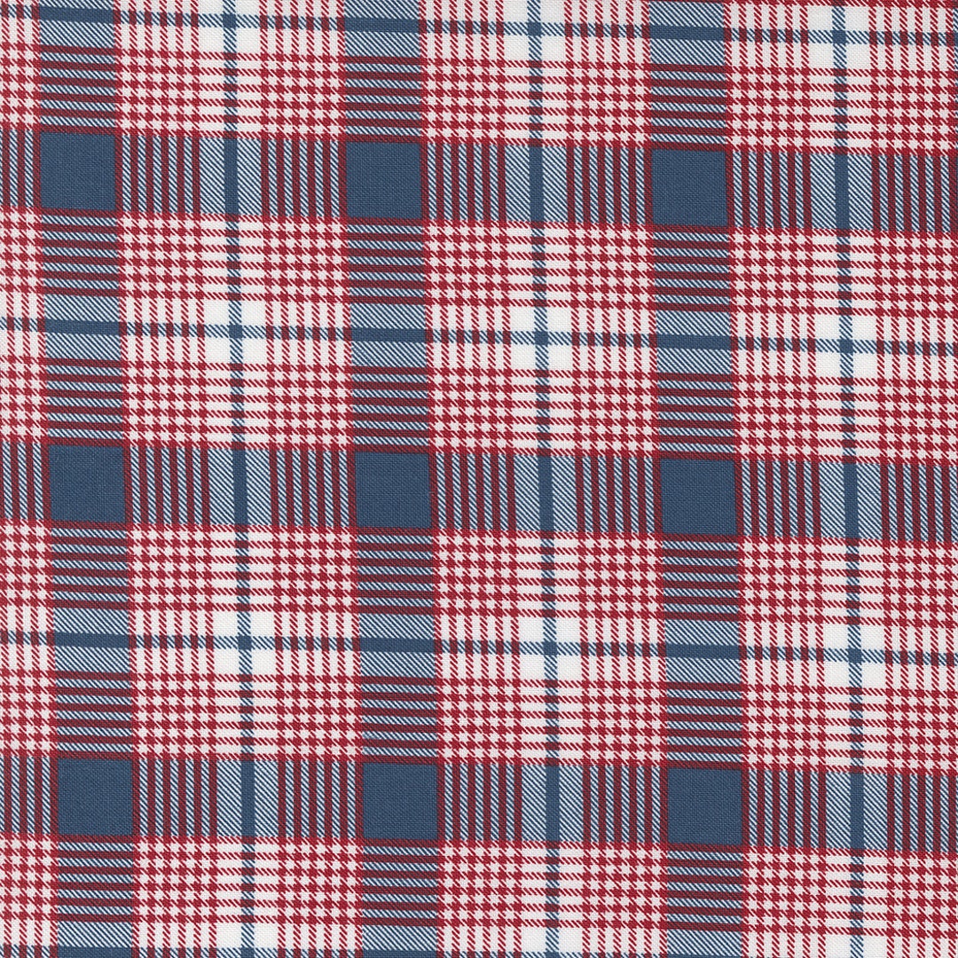 Stateside Plaid Navy by Sweetwater for Moda Fabrics, 1/2 Yard, 55614 13 ...