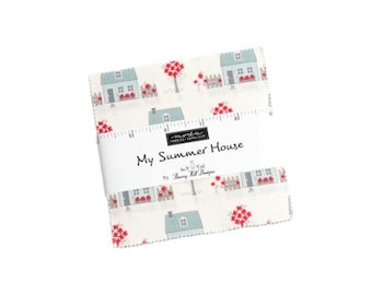 My Summer House Charm Pack by Bunny Hill Designs, 5" squares, 3040PP