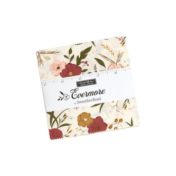 Evermore Charm Pack by Sweetfire Road for Moda, 5" squares, 43150PP