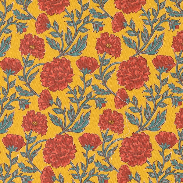 Cadence - Allegro Saffron by Crystal Manning for Moda,  1/2 yard, 11912 14