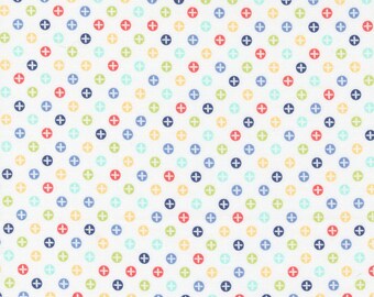 Sunwashed - Pomegranate Dots Multi Cloud by Corey Yoder for Moda Fabrics, 1/2 yard, 29166 11