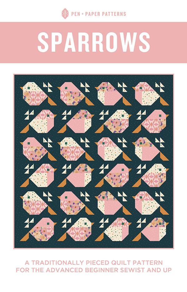 Sparrows Pattern by Pen and Paper Patterns, PPP 25