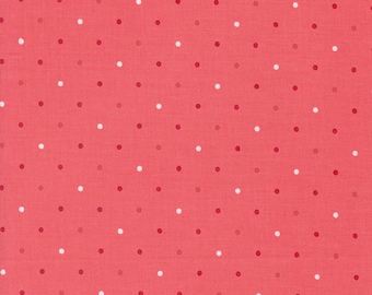 Magic Dot - Raspberry by Lella Boutique for Moda, 1/2 yard, 5230 33