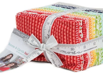 Bonnie & Camille Basics Fat Eighth Bundle by Bonnie and Camille for Moda, 40 - 9" x 22" cuts