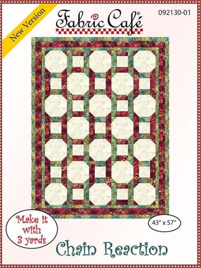 Chain Reaction Pattern by Donna Robertson, FC 092130 - Etsy