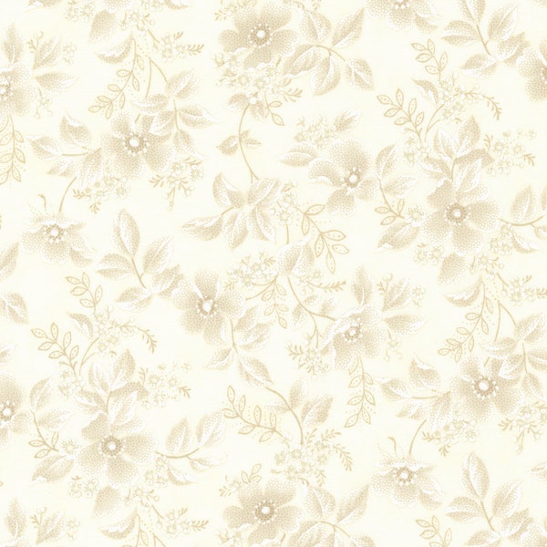 Cascade - Delicate Blossoms Cloud by 3 Sister for Moda Fabrics, 1/2 yard, 44321 11