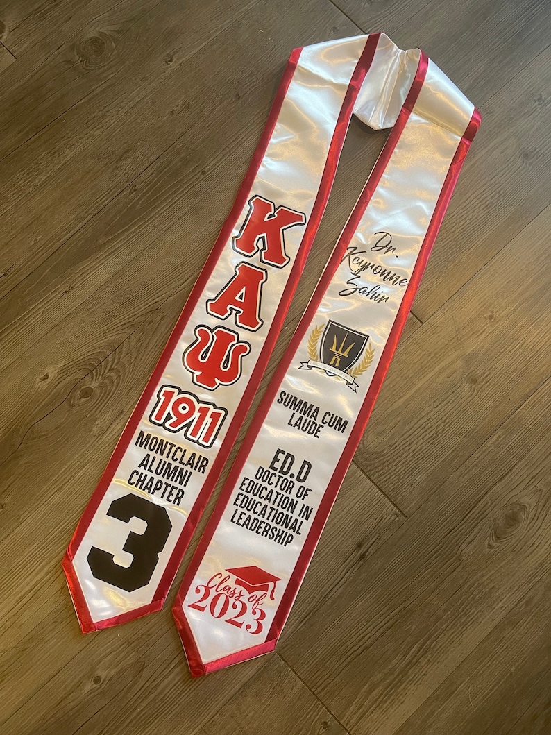 Kappa Alpha Psi Stole Etsy