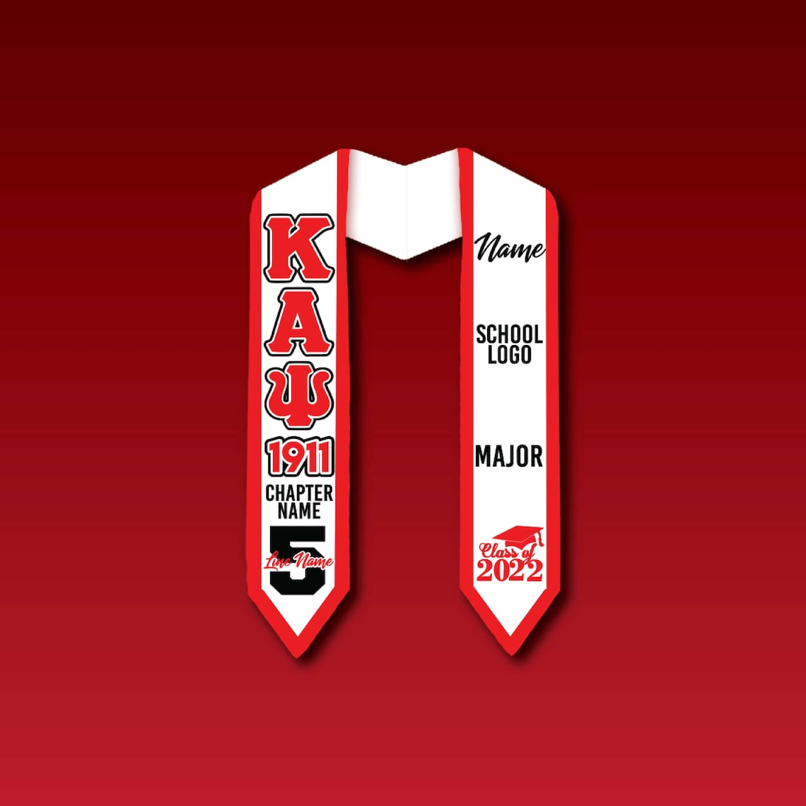Kappa Alpha Psi Stole Etsy
