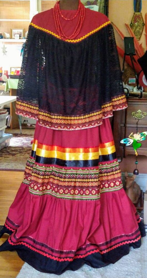 Women's Pow Wow Southeastern Tribal-style Outfit. Sizes S - Etsy