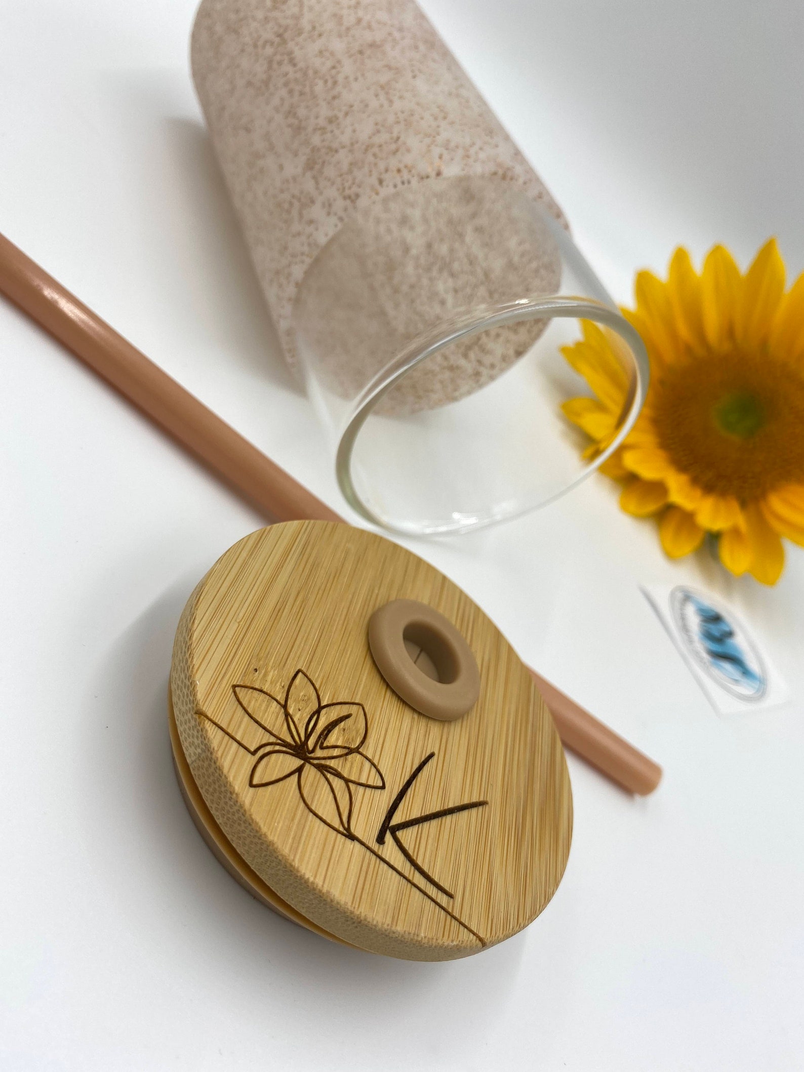 Engraved Customized Glass Tumbler with Bamboo Lid NO Vinyl Etsy Engraved Customized Glass Tumbler with Bamboo Lid NO Vinyl Etsy