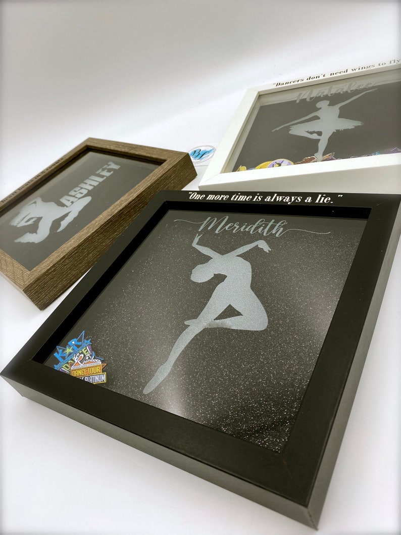 Dance Competition Pin Shadow Box Dance Pin Box Dancer Etsy Hong Kong