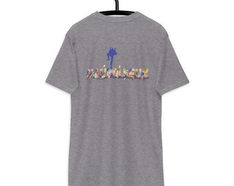 What's your Name Men’s premium heavyweight tee