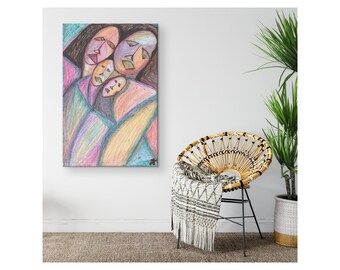 Family Rectangle Canvas Wrap