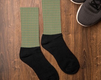 Pattern Graphic Print Socks