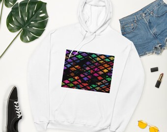 YInks Art Unisex fleece hoodie