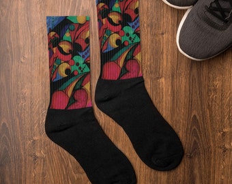 Graphic Print Socks