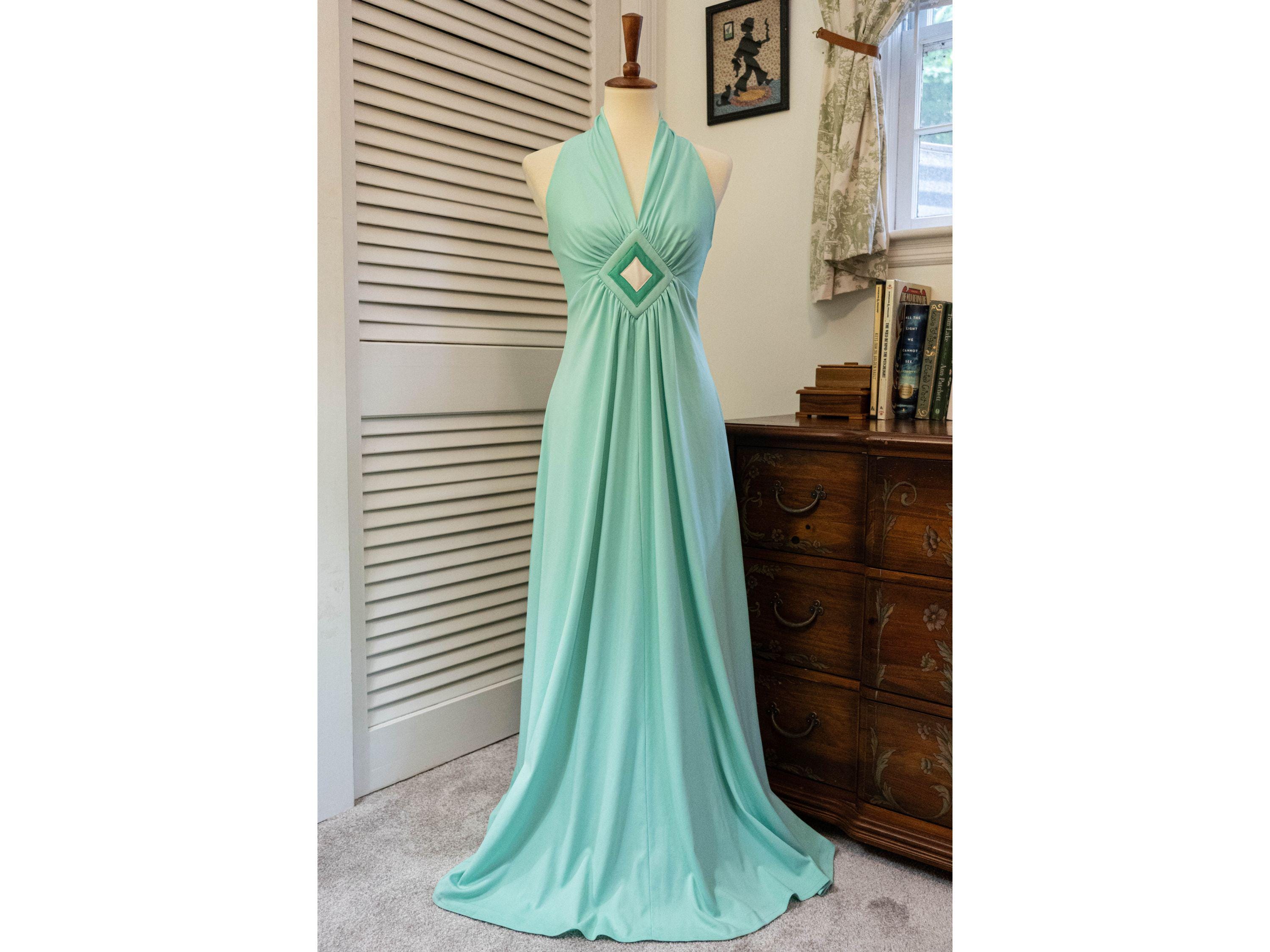 Seafoam Maxi Dress - Etsy