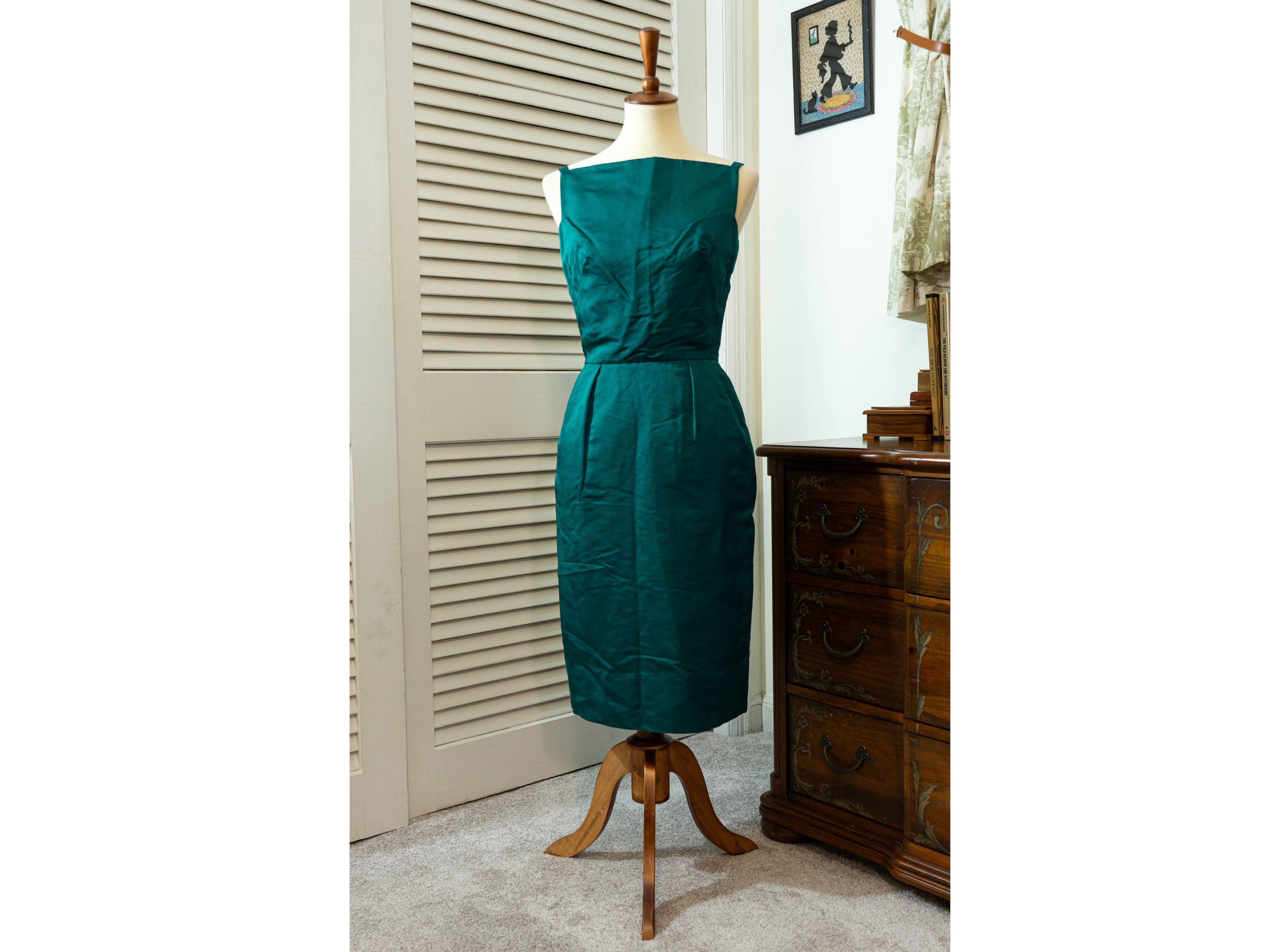 Emerald Vintage Dress - Etsy
