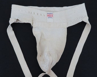 Antique Bauer & Black No 5 Mens Medium Athletic Supporter Jock Made in USA Med