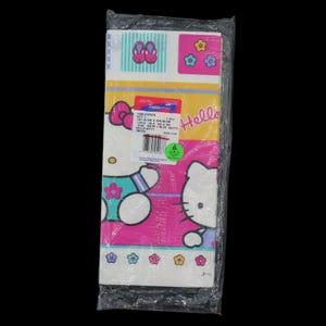 Sanrio Hello Kitty 1999 Party Table Cover 54in x 102in Creative Expressions NEW