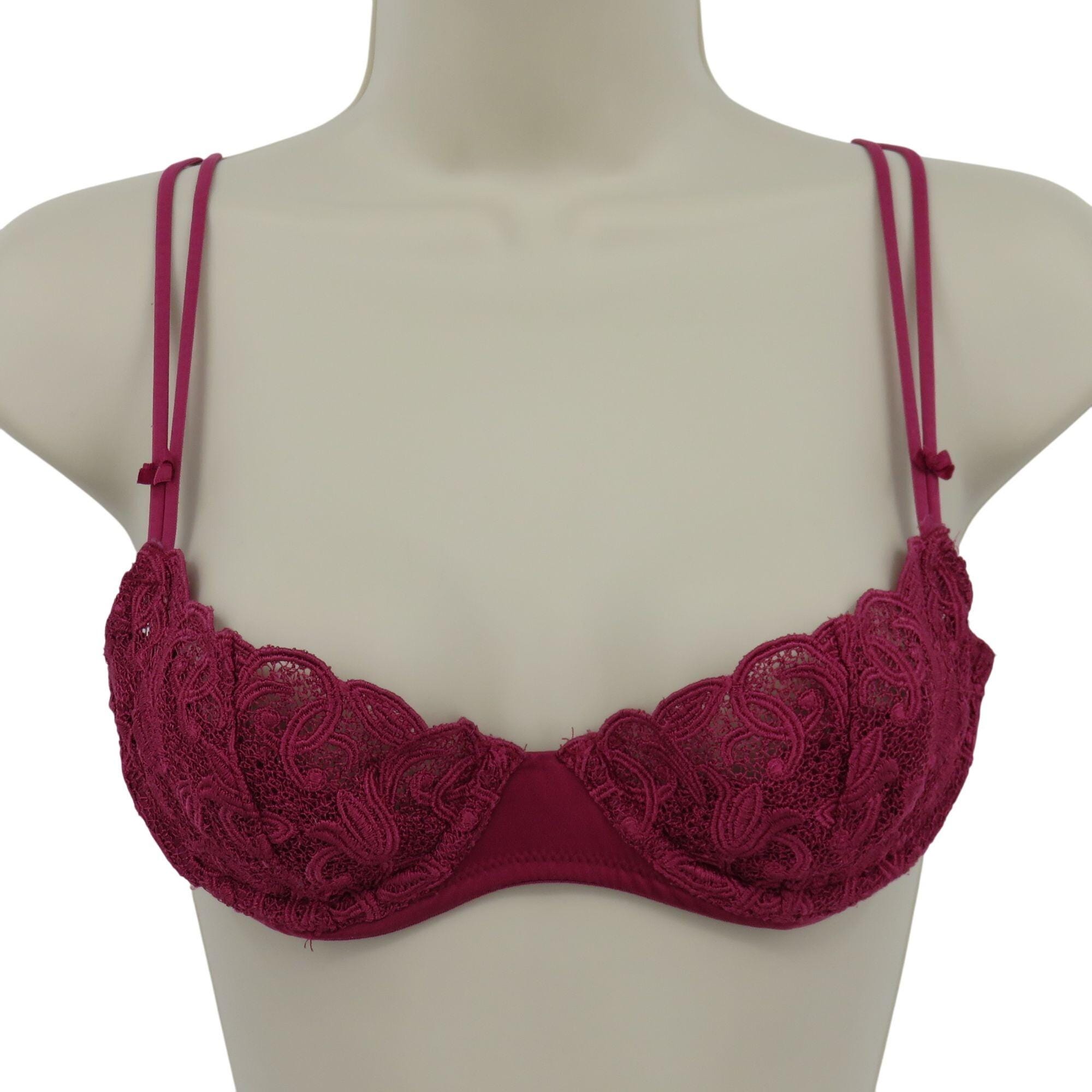 SHEKINI Reggiseno Donna Senza Ferretto Con Imbottito In Pizzo Reggiseni Bralette Crop Top Collo - Foto 9