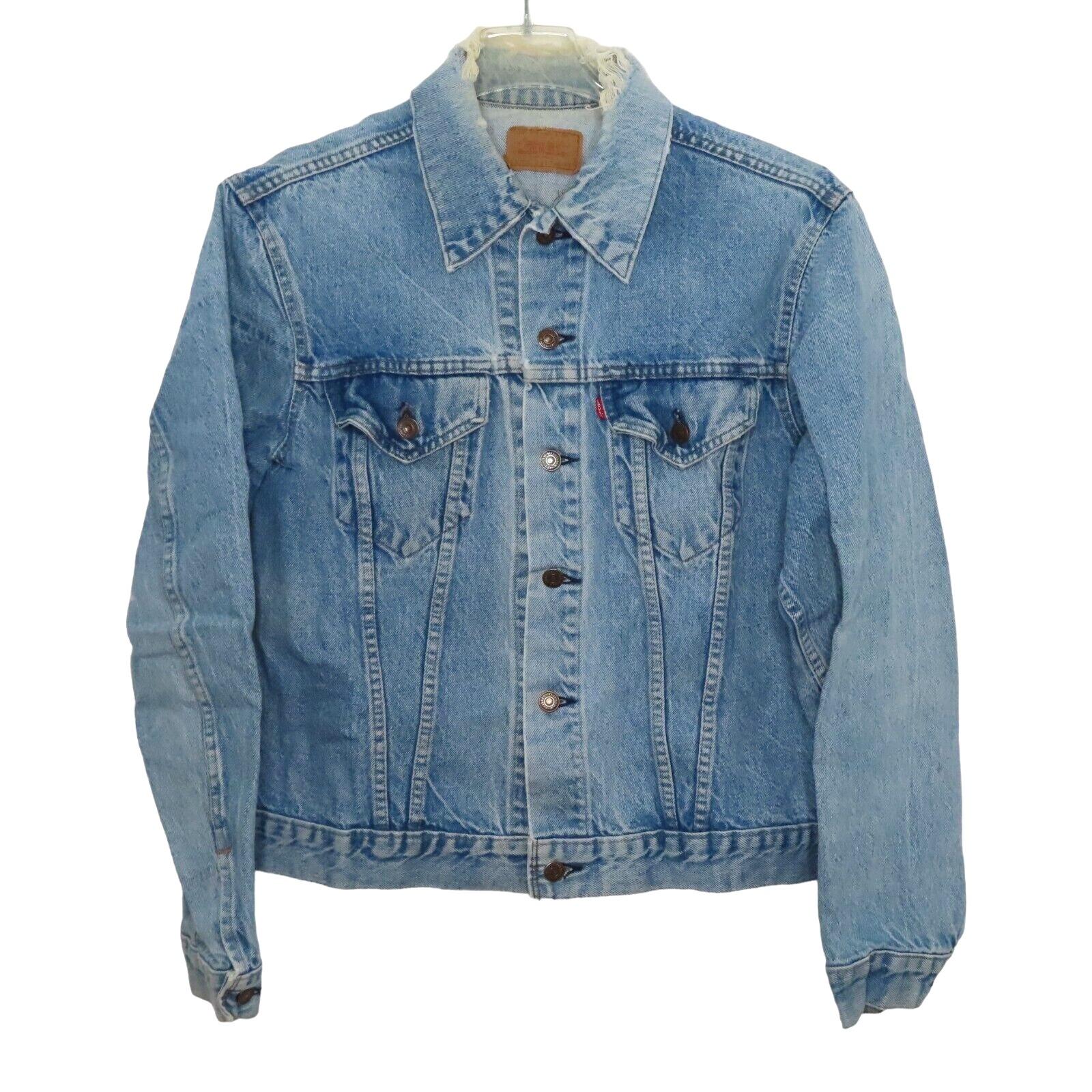 希少◎Levi's 71205-0217 70s USA製 均等V サイズ46L 70s LEVIS 71205-0217 DENIM JACKET SIZE 40L - MATIN, VINTAGE