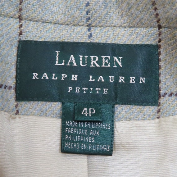 Lauren Ralph Lauren Petite 4P Womens Lambswool Pl… - image 9