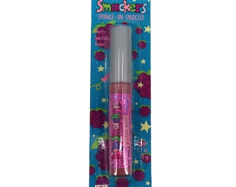 VTG Smackers Sponge On Sparkler 50919 Raspberry Orbit NEW Sealed Bonne Bell USA