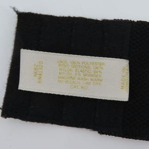 Victorias Secret 34B strapless longline bustier bh korset zwart kant gouden label afbeelding 13