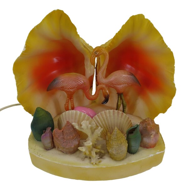 Retro Flamingo Lamp Etsy