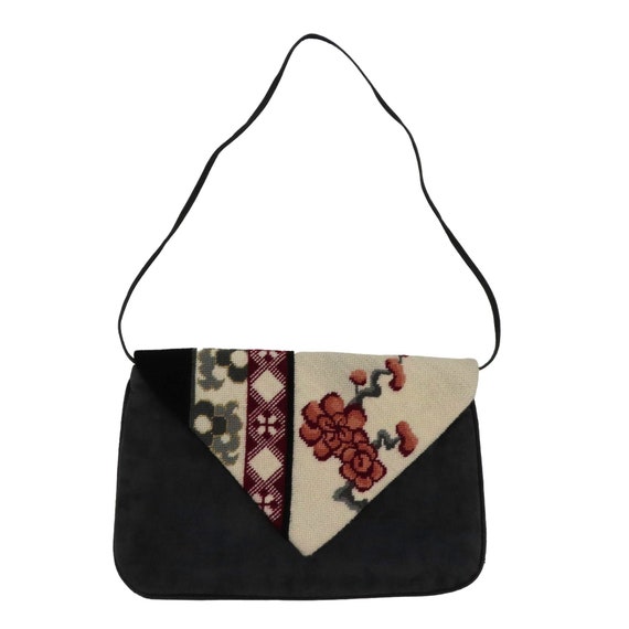 Moon Bags Patricia Smith Needlepoint Cherry Blossom Flower Etsy