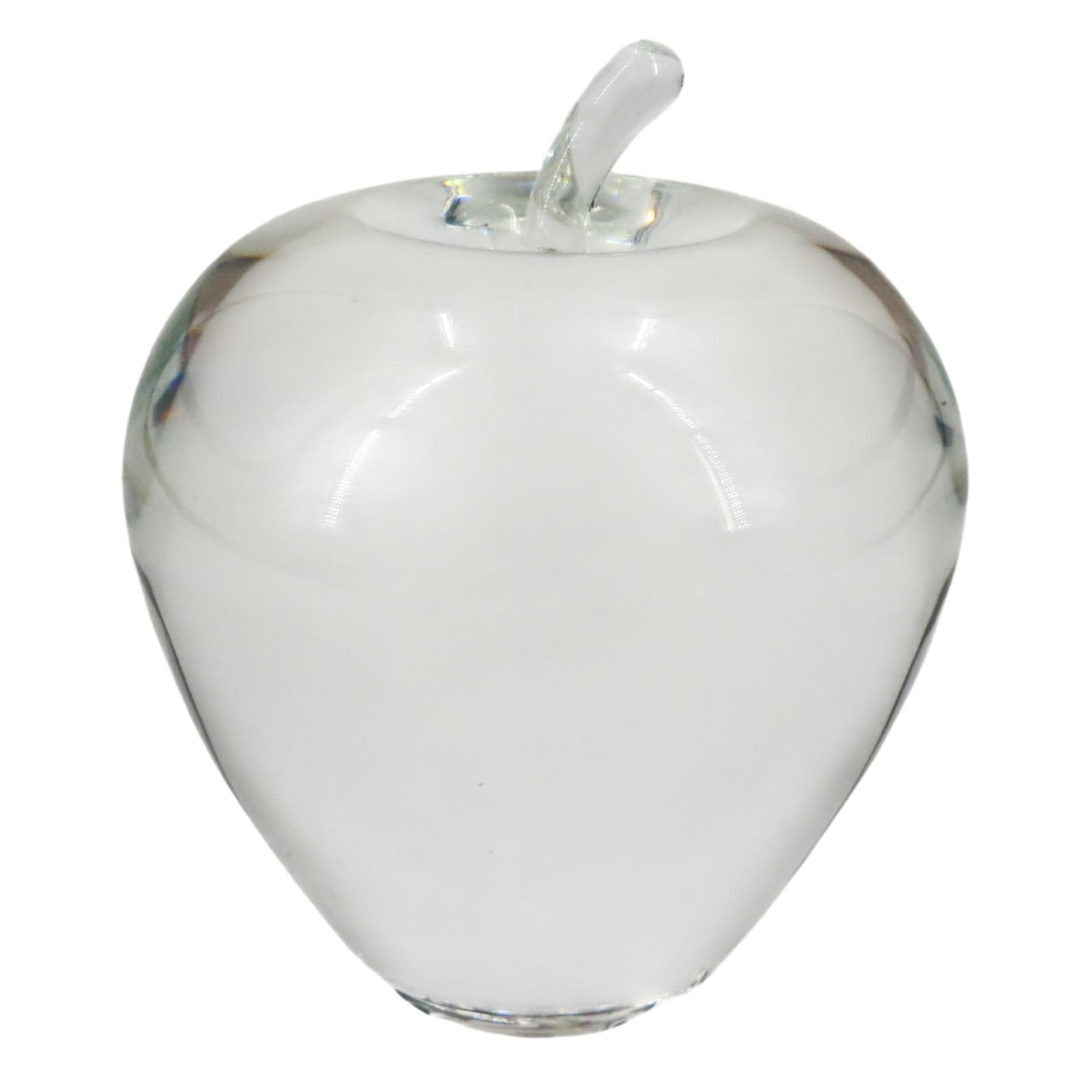 Steuben Crystal Apple - Etsy