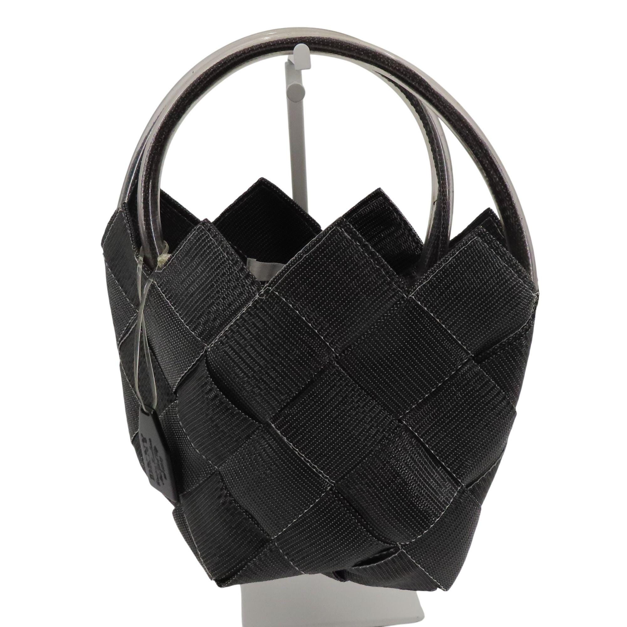 DKNY ダナキャラン レザーハンドバッグ 本革 ブラック Y2K Dkny