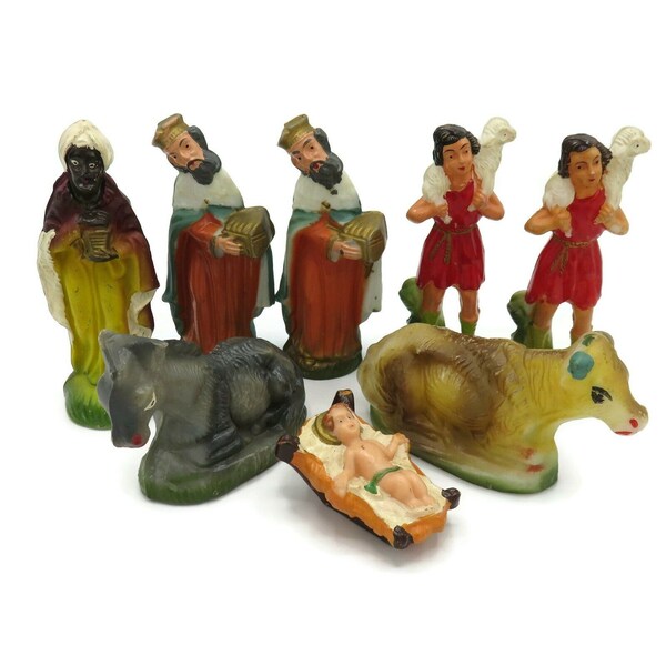 Empire Nativity Set Etsy