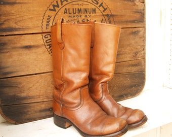 frye campus leather boot