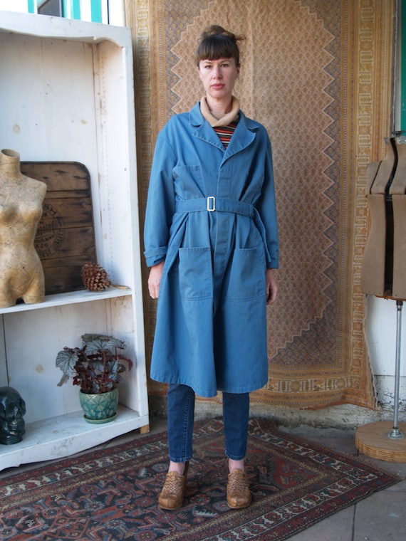 Vintage Seventies Ben Davis Long Shop Coat