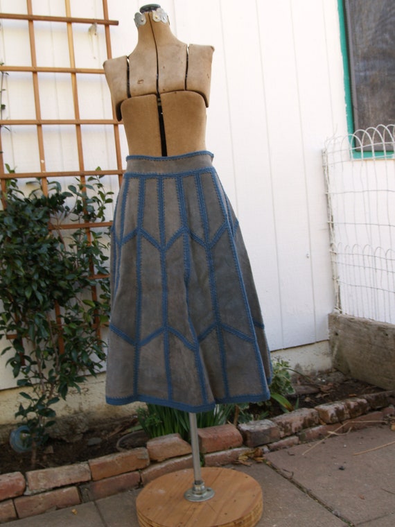 70´S・Vintage】USED PATCHWORK SKIRT 本州送料無料 レディース