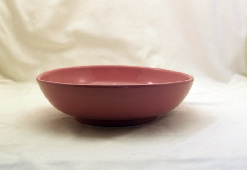 Large Pink Serving Bowl 1940/'s