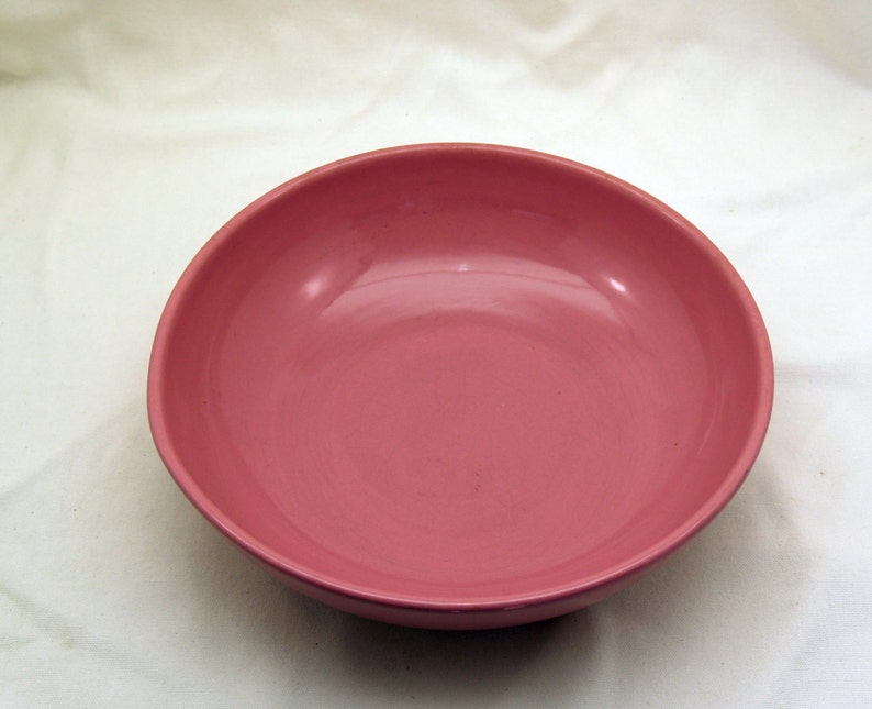 Large Pink Serving Bowl 1940/'s