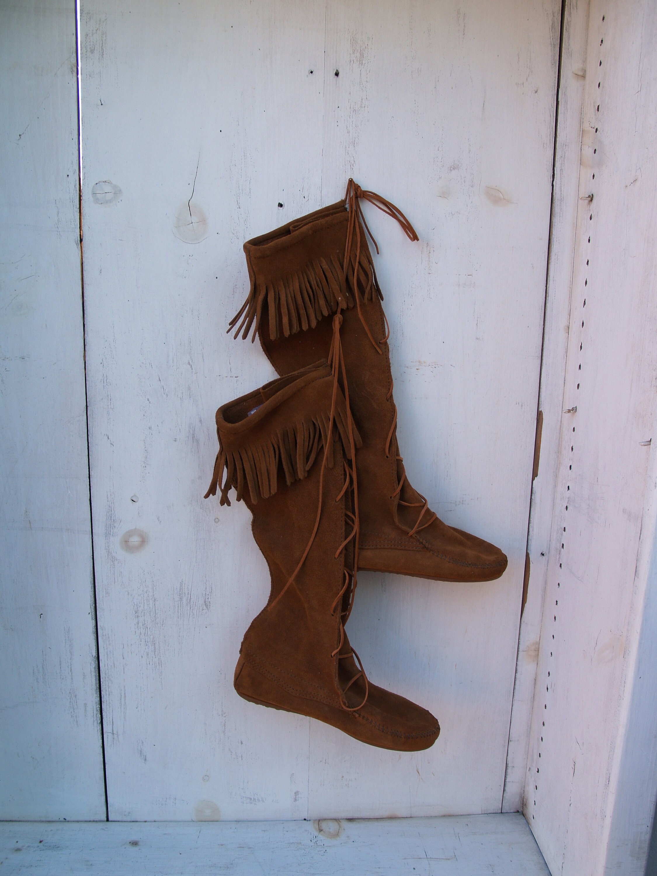 boho moccasin boots