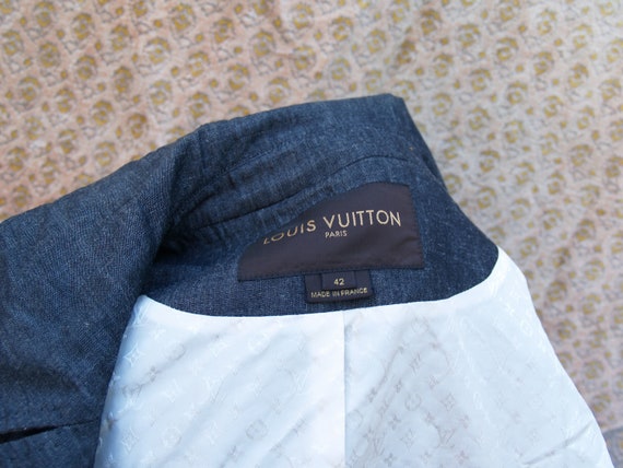 Vintage Nineties Louis Vuitton Ruched Jacket Size… - image 9
