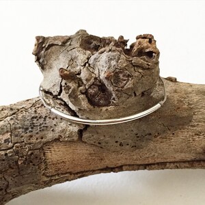 Sterling silver bar layering bracelet