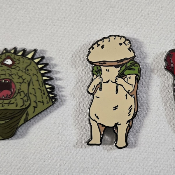 1.75" dorohedoro enamel pins