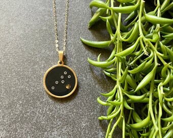 Leo Zodiac Necklace, Gold Constellation Necklace, Star Sign Necklace, Astrology Necklace, Zodiac Sign, Zodiac Jewelry, Starsign Jewelry