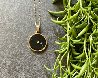 Aries Zodiac Necklace, Gold Constellation Necklace, Star Sign Necklace, Astrology Necklace, Zodiac Sign, Zodiac Jewelry, Starsign Jewelry